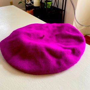 Parkhurst American Apparel Raspberry Purple Beret